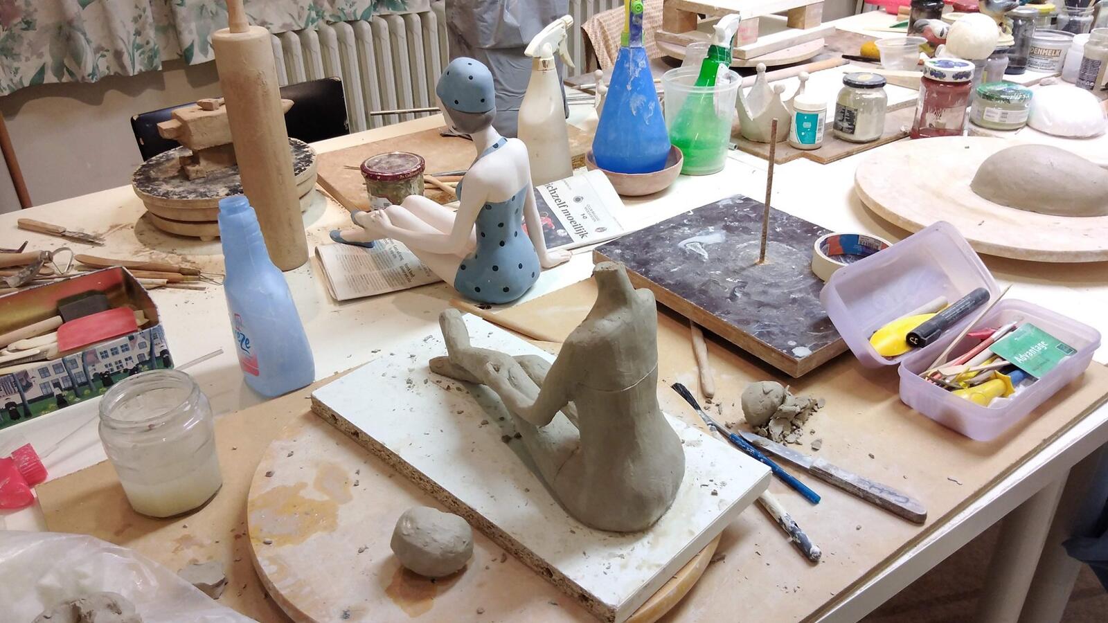 Atelier boetseren Fresnara.